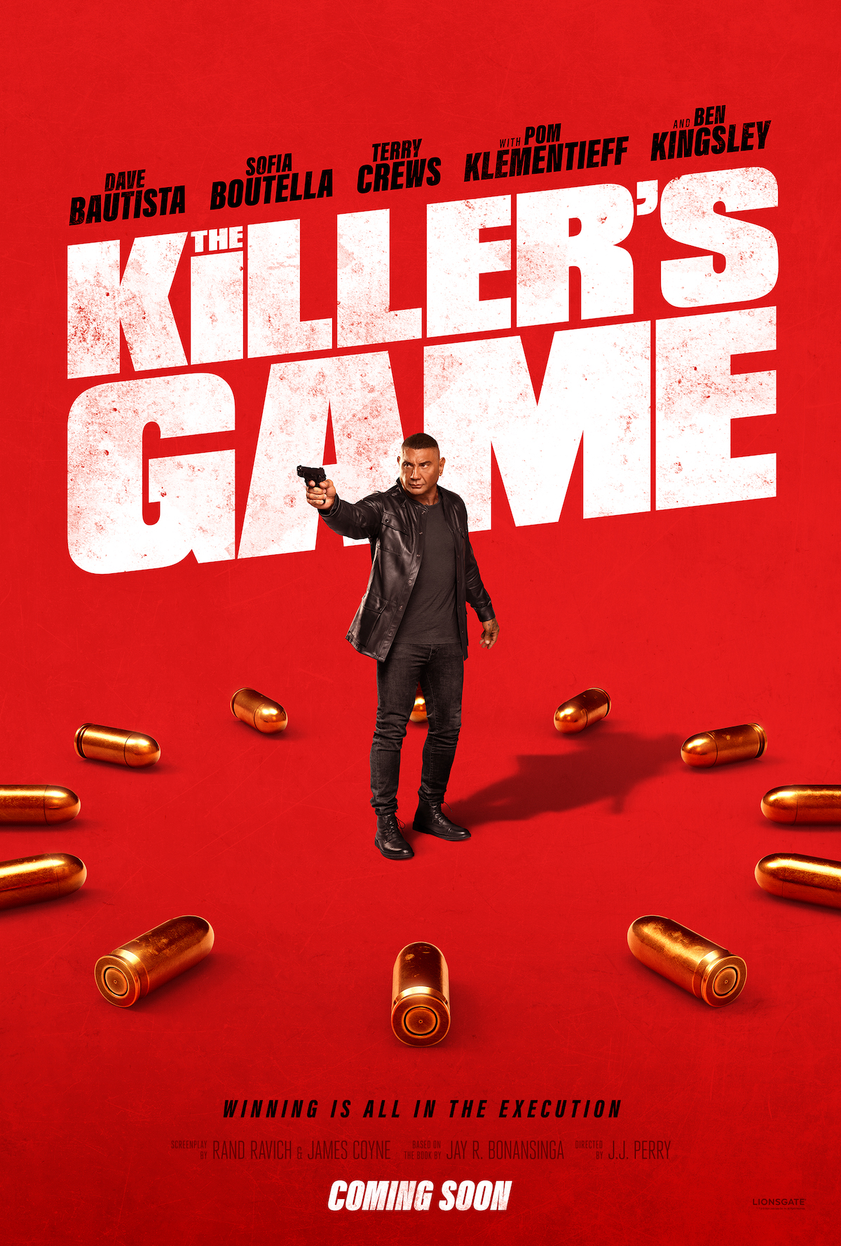 The Killer's Game poster and production stills