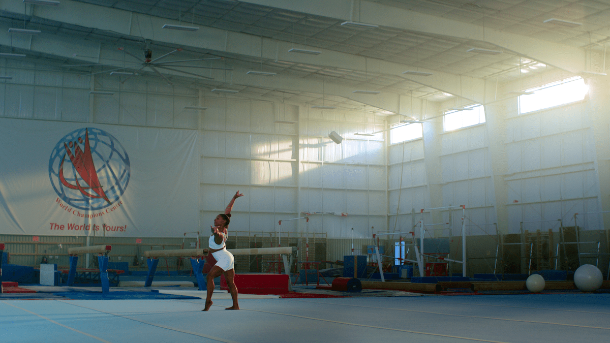 Simone Biles Rising key art and first look images