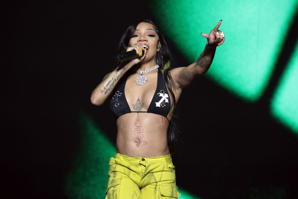 Megan Thee Stallion Performs During The Hot Girl Summer Tour At Madison Square Garden In New York City