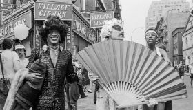 Marsha P. Johnson At 1982 Pride March