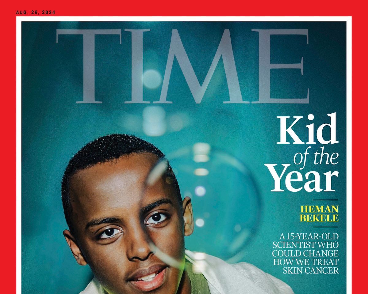 TIME 2024 Kid of the Year Heman Bekele