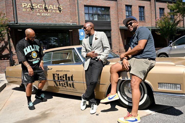 Kenny Burns, Will Packer & Shaye Ogbonna