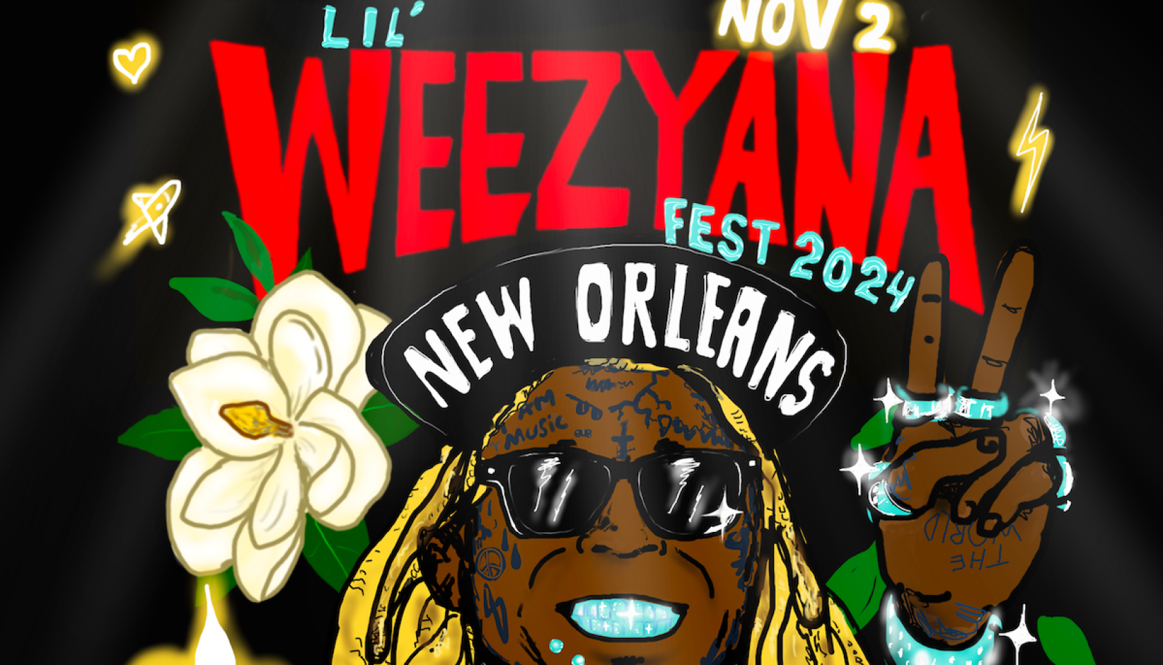 Lil Weezyana Fest Flyer