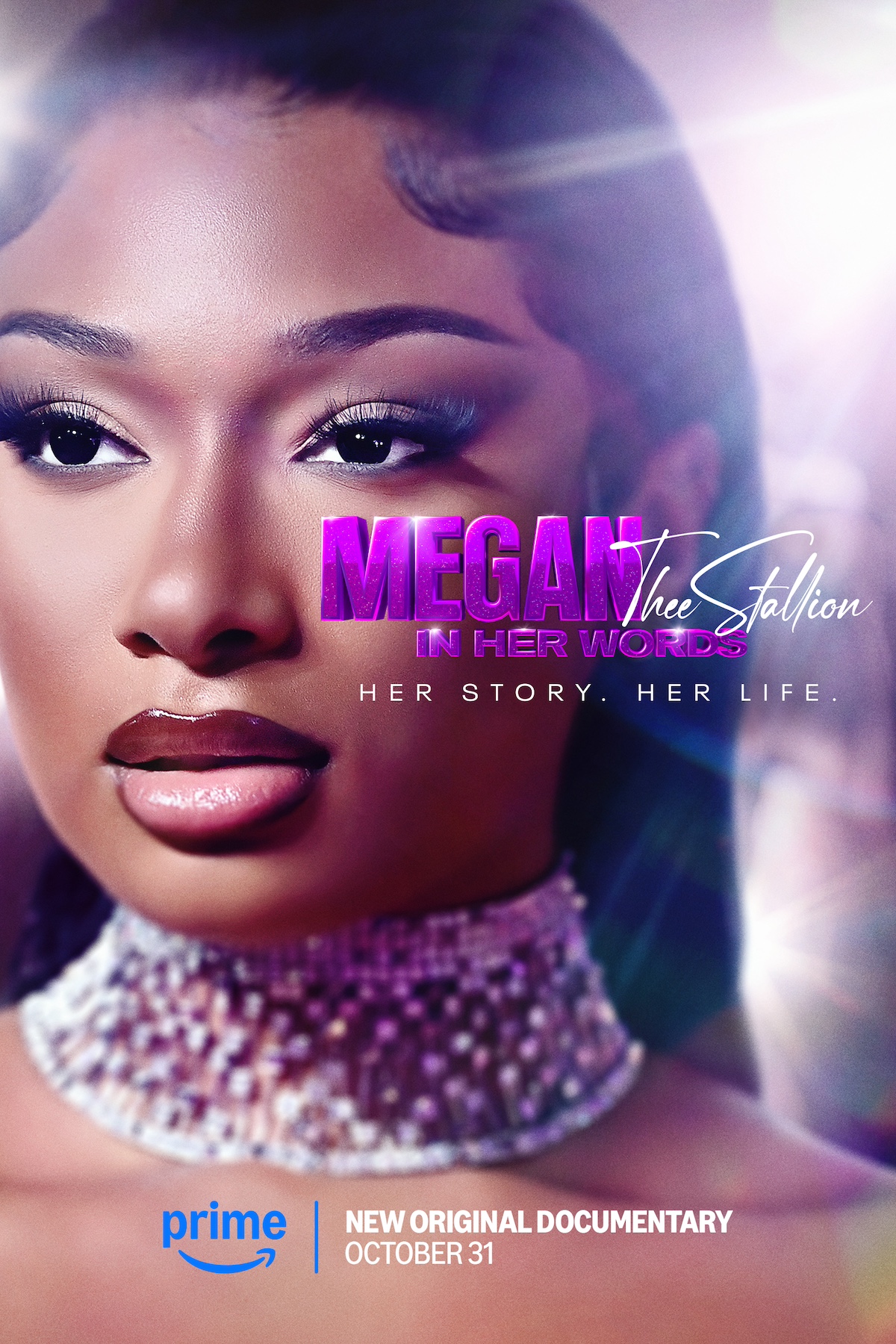 Prime Video's Megan Thee Stallion In Her Words Key Art