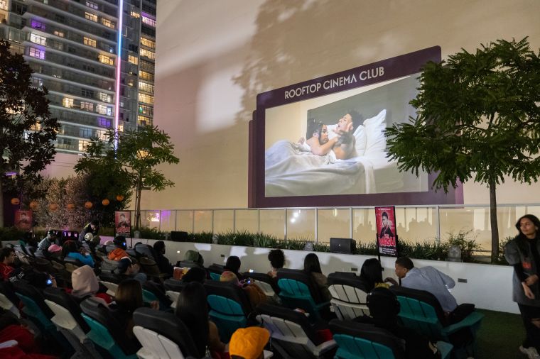 Rooftop Screening For The Win