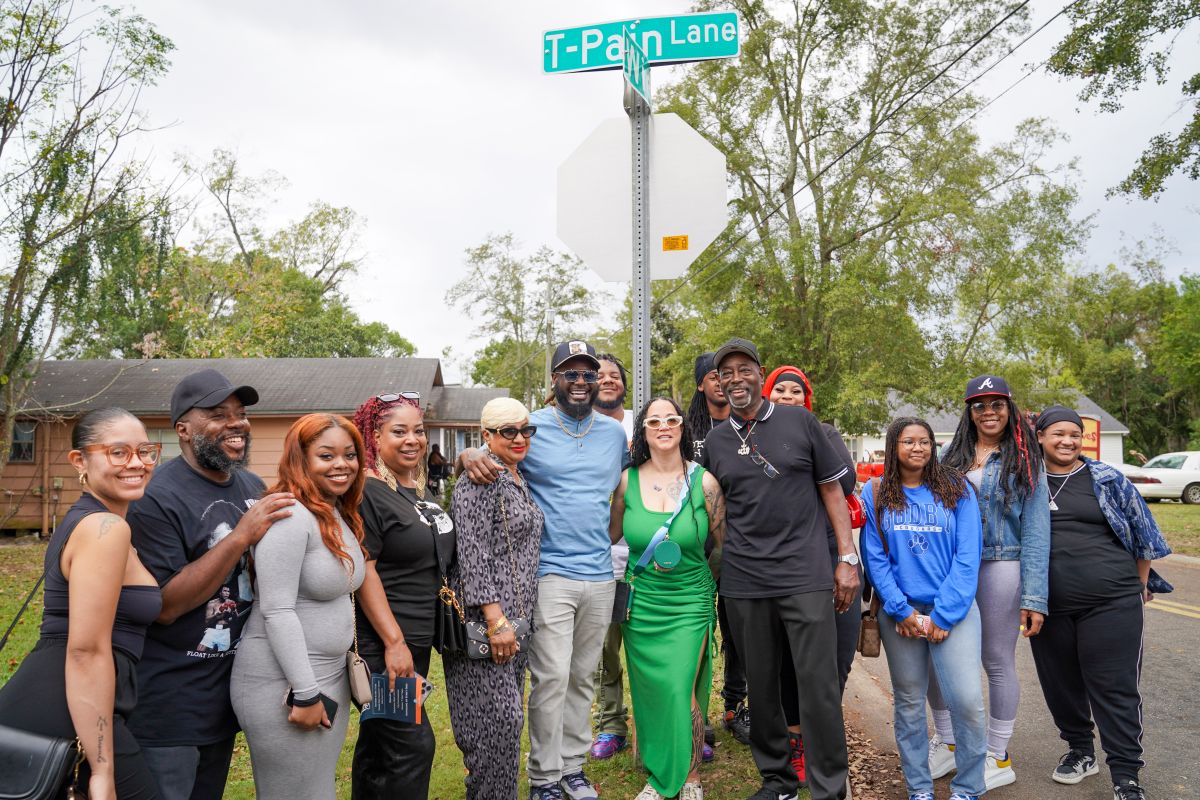 T-Pain Street Naming Ceremony