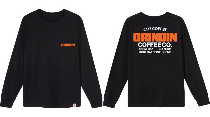 Grindin Coffee x Carhartt WIP Longsleeve Tees