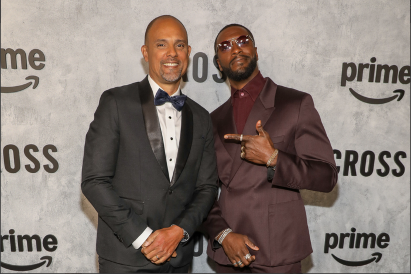 Ben Watkins and Aldis Hodge