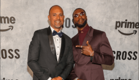 Ben Watkins and Aldis Hodge