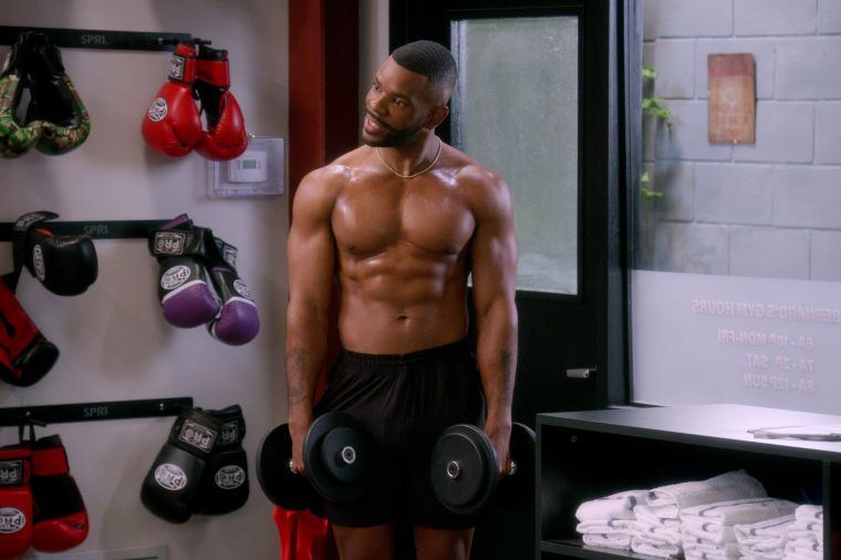 Junior Getting His Workout In