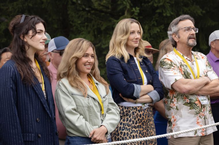 Lilli Kay, Mariana Treviño, Judy Greer & Marc Maron