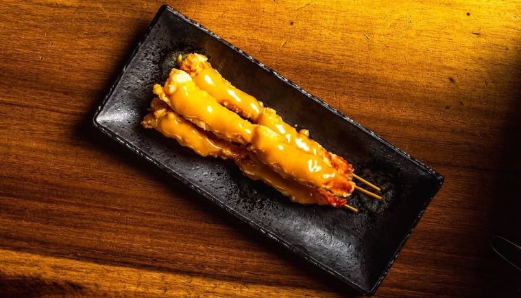 The Angie Martinez Shrimp Satay