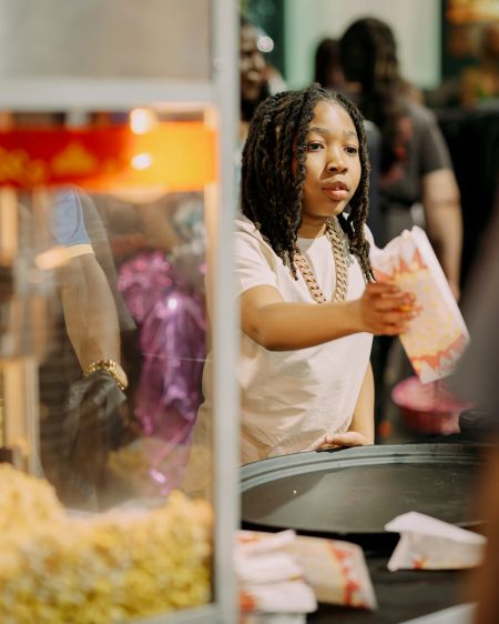 Justice's Pop It Popcorn Station