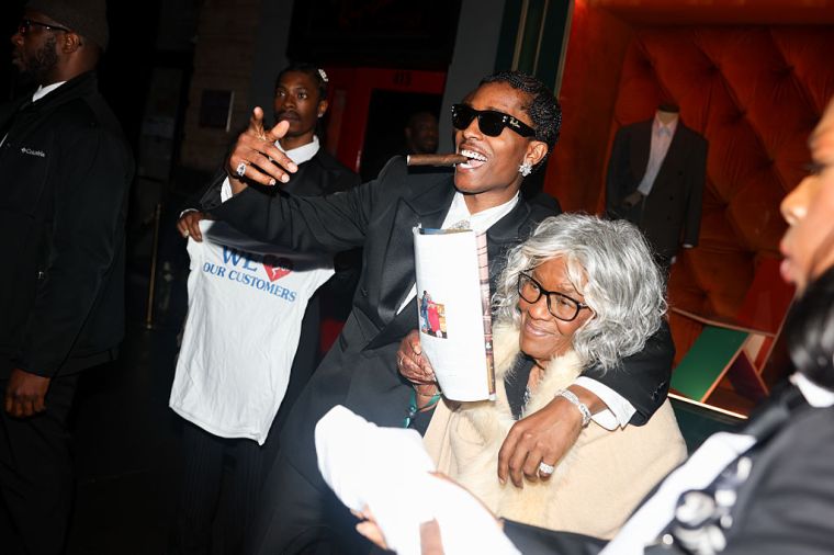 A$AP Rocky & His Mother