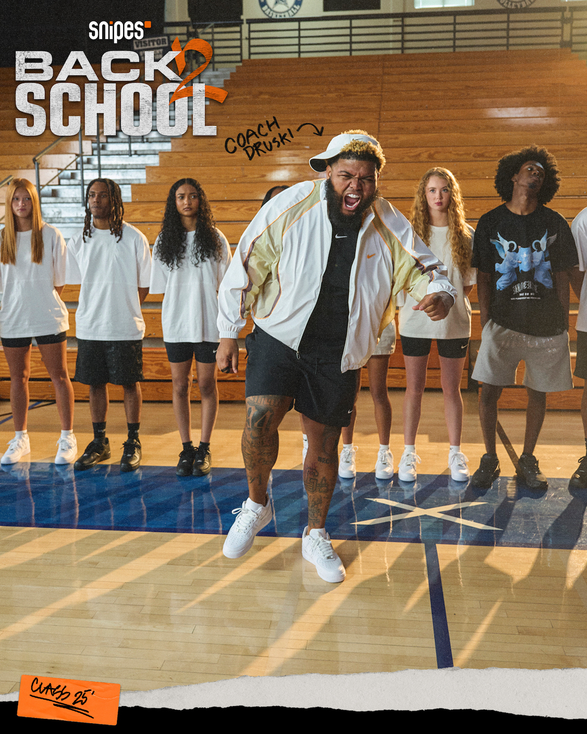 SNIPES x Druski Back To School Campaign