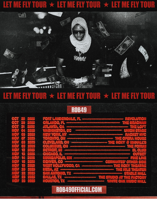 'Let Me Fly Tour' Flyer Dates