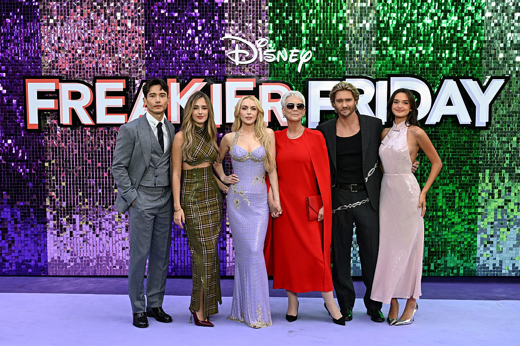 UK Premiere Of Disney's "Freakier Friday" at Odeon Luxe Leicester Square