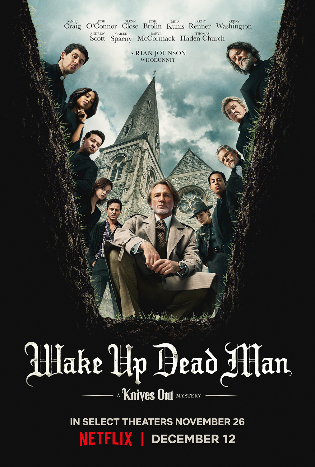 Wake Up Dead Man: A Knives Out Mystery Teaser Art
