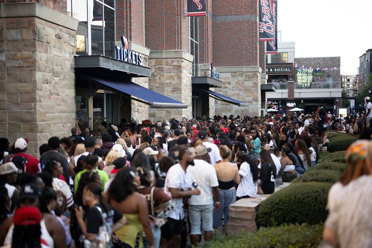 The Scene Outside Of Every Show