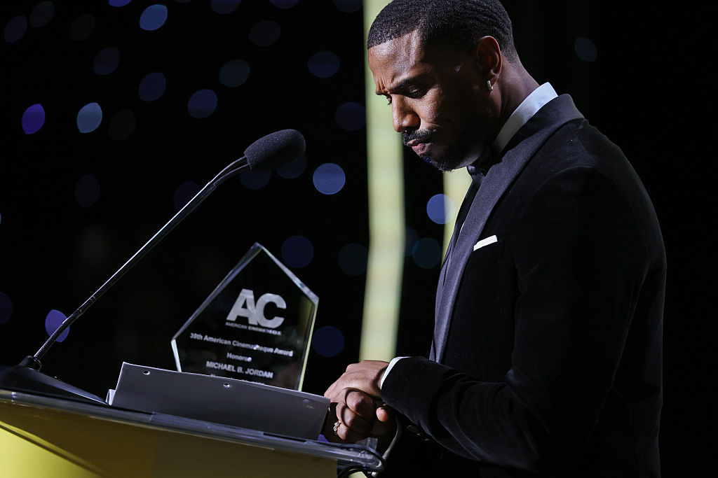Michael B. Jordan at 39th Annual American Cinematheque Awards