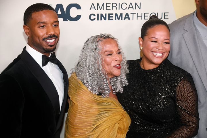 Donna Jordan & Jamila Jordan-Theus W/ Their Boy