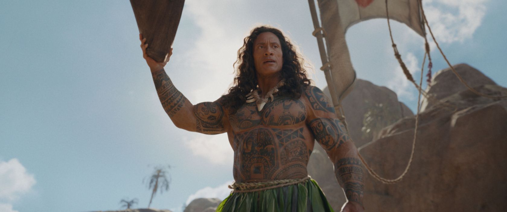 The Rock And His Wig Are Starring In ‘Moana’ The Rock And His Wig Are Starring In ‘Moana’