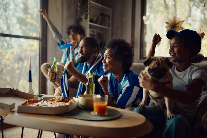 Yay, they've scored a goal!