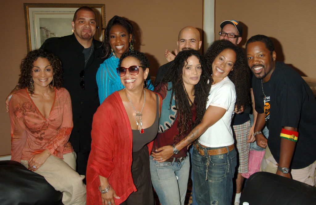 Darryl M. Bell, Lisa Bonet, Dawnn Lewis, Kadeem Hardison, Jasmine Guy, Debbie Allen, Cree Summer and Sinbad of "A Different World" (Photo by Jeff Kravitz/FilmMagic, Inc for Nickelodeon Television) 